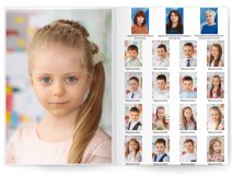 Выпускной альбом для детского сада в стиле Минимализм 6 разворотов Москва Санкт-Петербург заказать выпускной альбом Жуковский Раменское Некрасовка